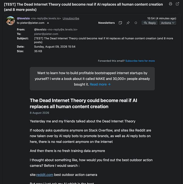 Screenshot of Shopify Admin interface displaying an active discount code 'READMAKE' for a blog newsletter upsell excluding specific customer segments.