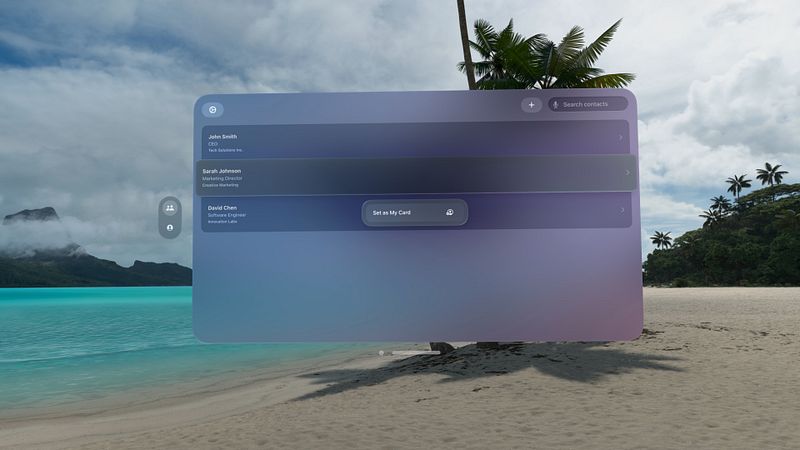 Screenshot of Card Beam