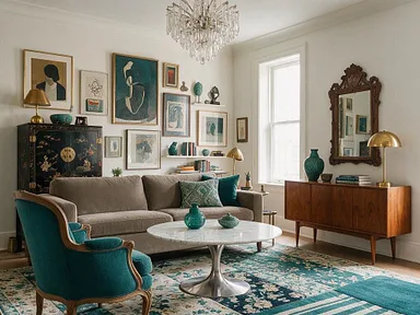 A room in the Eclectic style