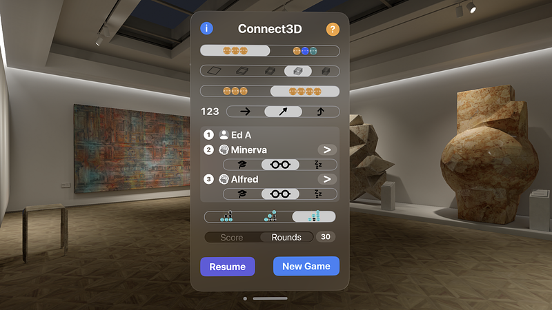 Screenshot of Connect3D - Spatial