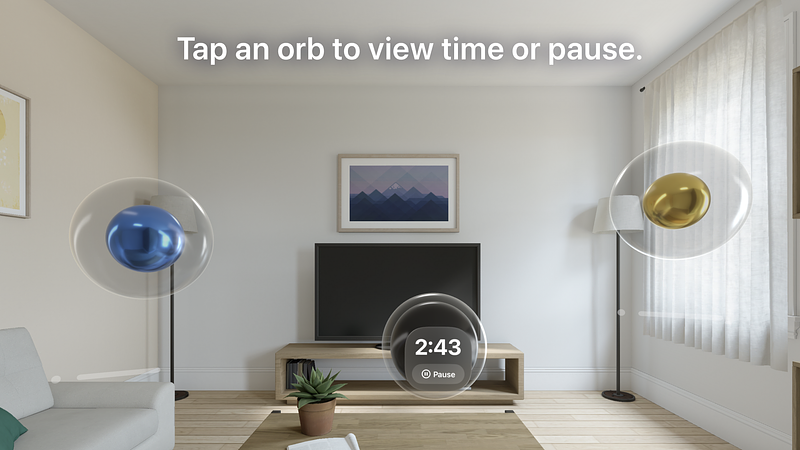 Screenshot of Hold On - Visual Focus Timer