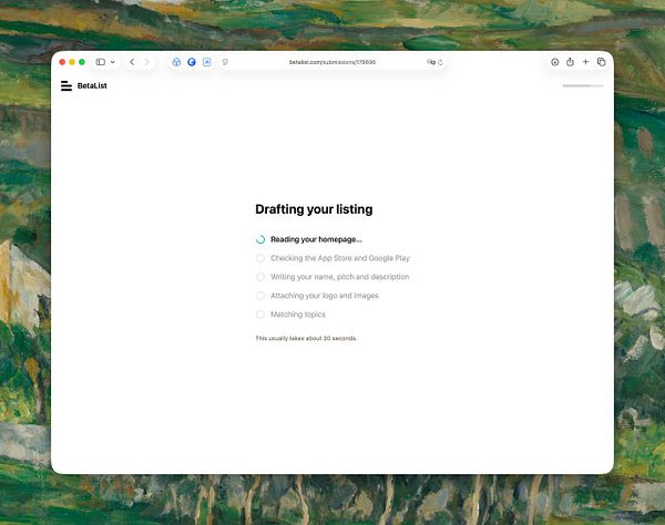 Wireframe design of a full submission flow highlighting form fields, file upload, and form sections.
