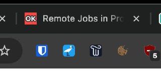 The image displays a browser tab with various favicons in the address bar.