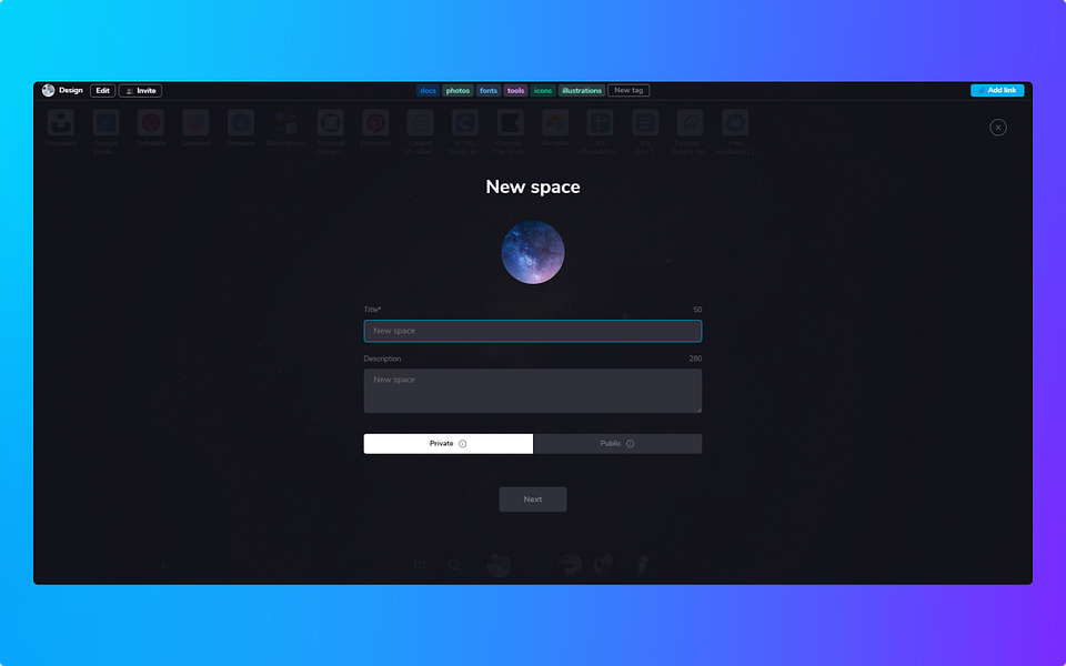 VSpace