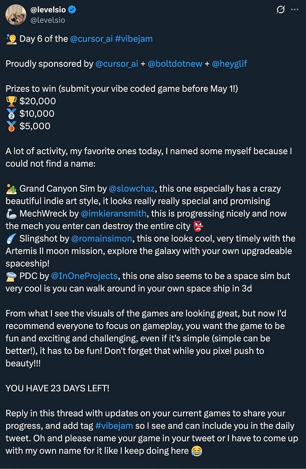 Artwork featuring a stylized tree with color-coded branches and nodes representing different video games or projects, along with a list of project names in a sidebar.