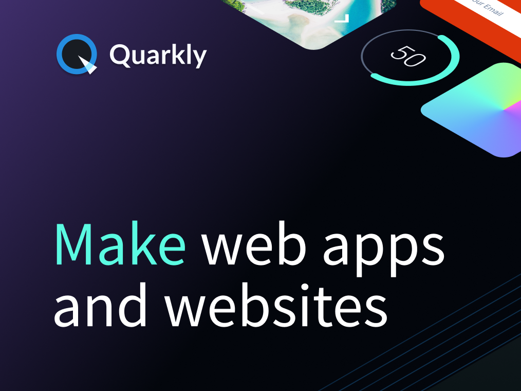 Quarkly: No-code / low-code platform for creating web apps | BetaList