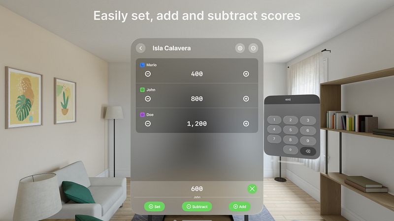 Screenshot of Score Keeper: Track Points
