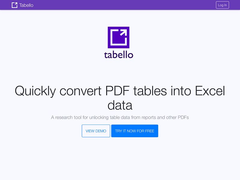 Tabello