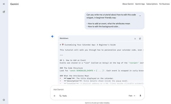Screenshot of a Carrd plugin tutorial webpage showing plugin features and example usage.