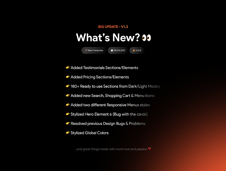 Uranus v1.3 - Wireframe Kit
