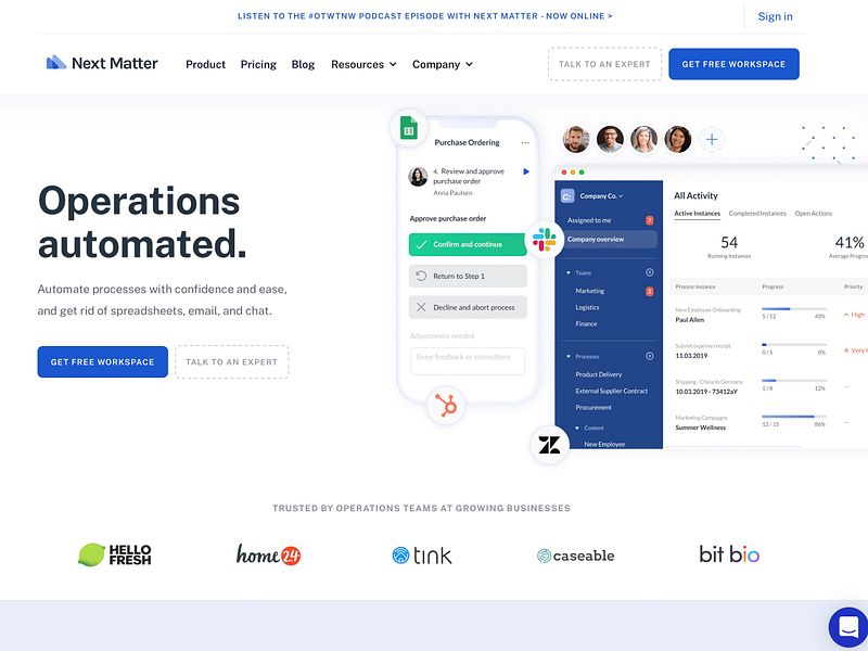 Next Matter