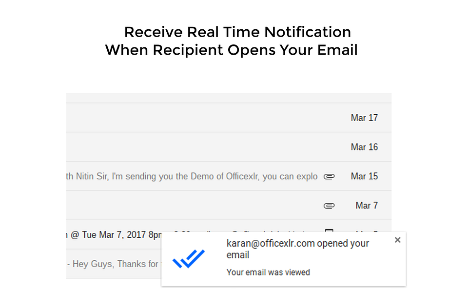 Doubletick for Gmail