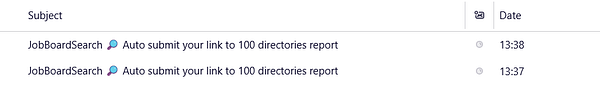 Screenshot of a file download confirmation dialog in Windows Explorer for 'directory-submission-reports.zip'.