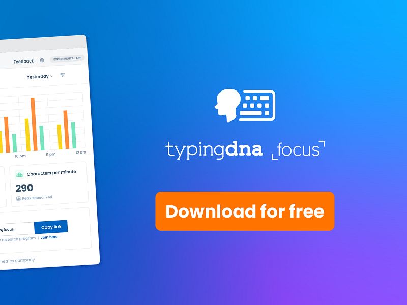 TypingDNA Focus