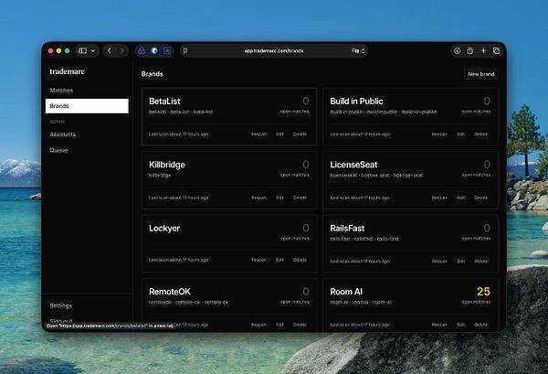 Screenshot of a software interface showing a sidebar layout on the left with tabs, and a main content area with a settings panel.