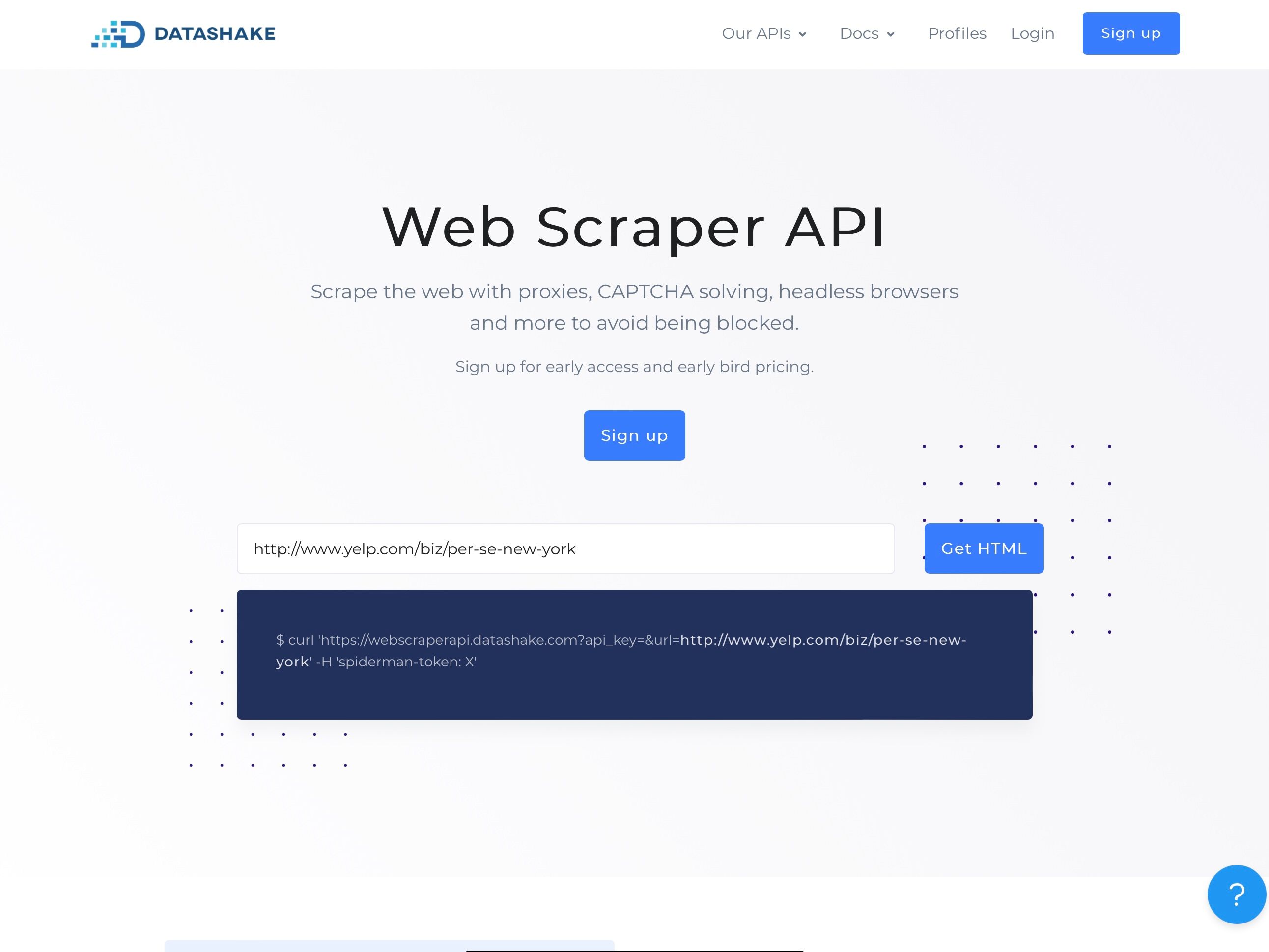 Web Scraper API