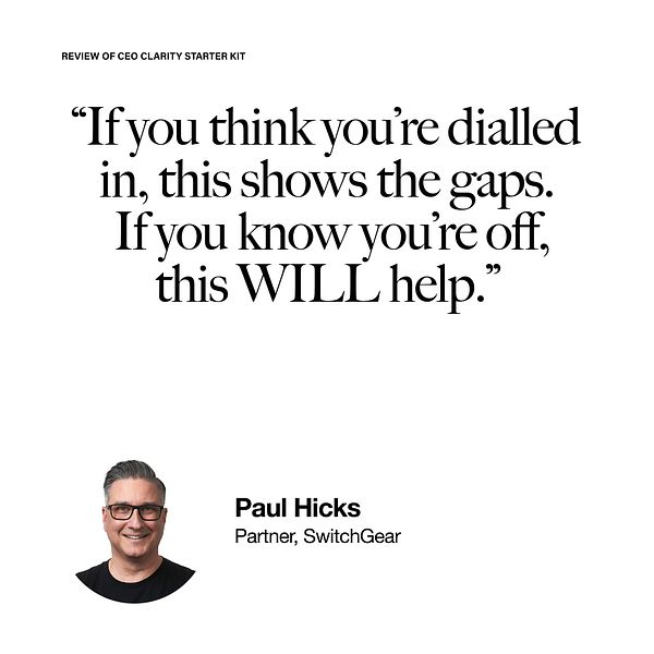 CEO Clarity Starter Kit