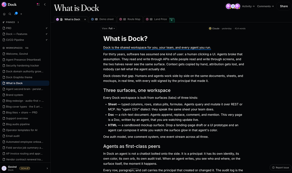Dock