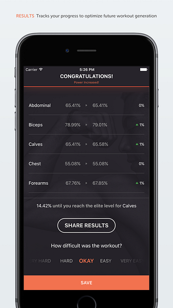 Optimize Fitness