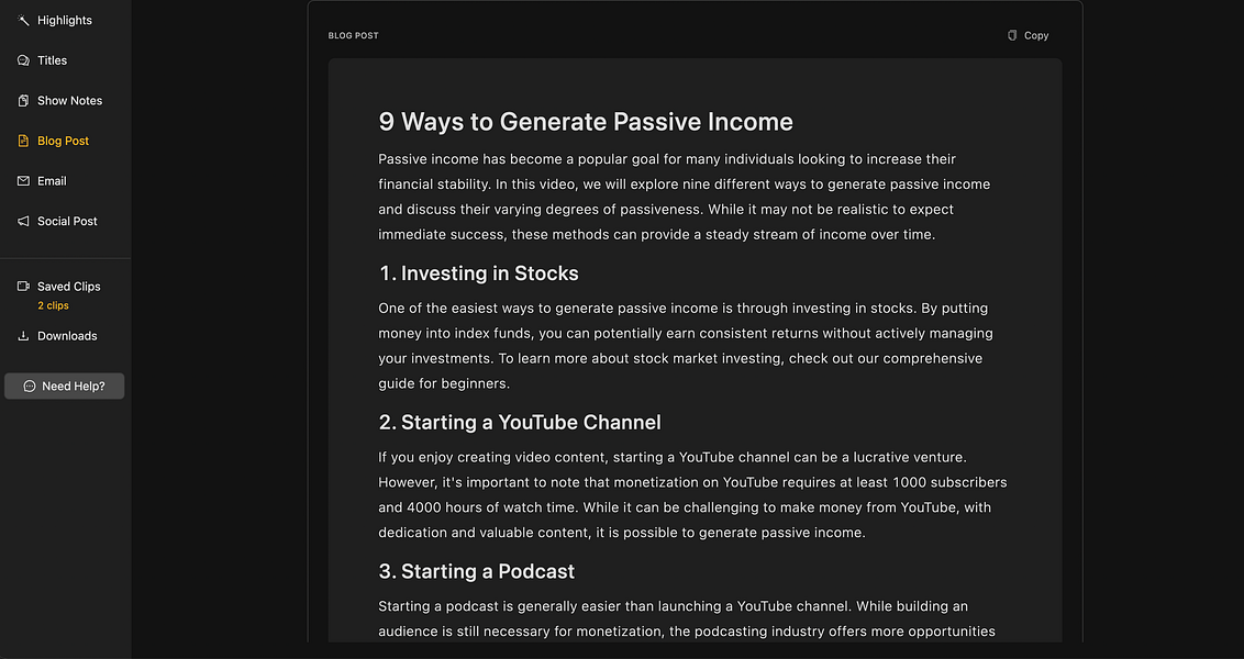 Recast Studio: AI Powered Marketing Assistant for Your | BetaList