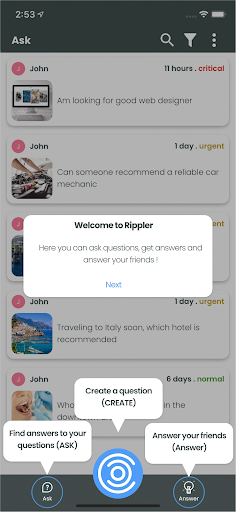 Rippler - Question and Answer