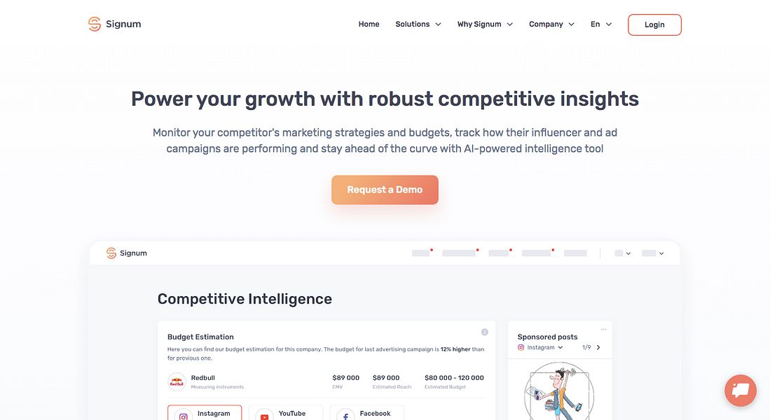 Signum.ai Competitive Intelligence 2.0