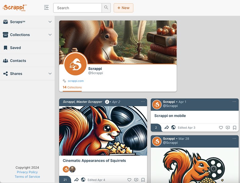 Scrappi: A better way to collect, create and collaborate | BetaList