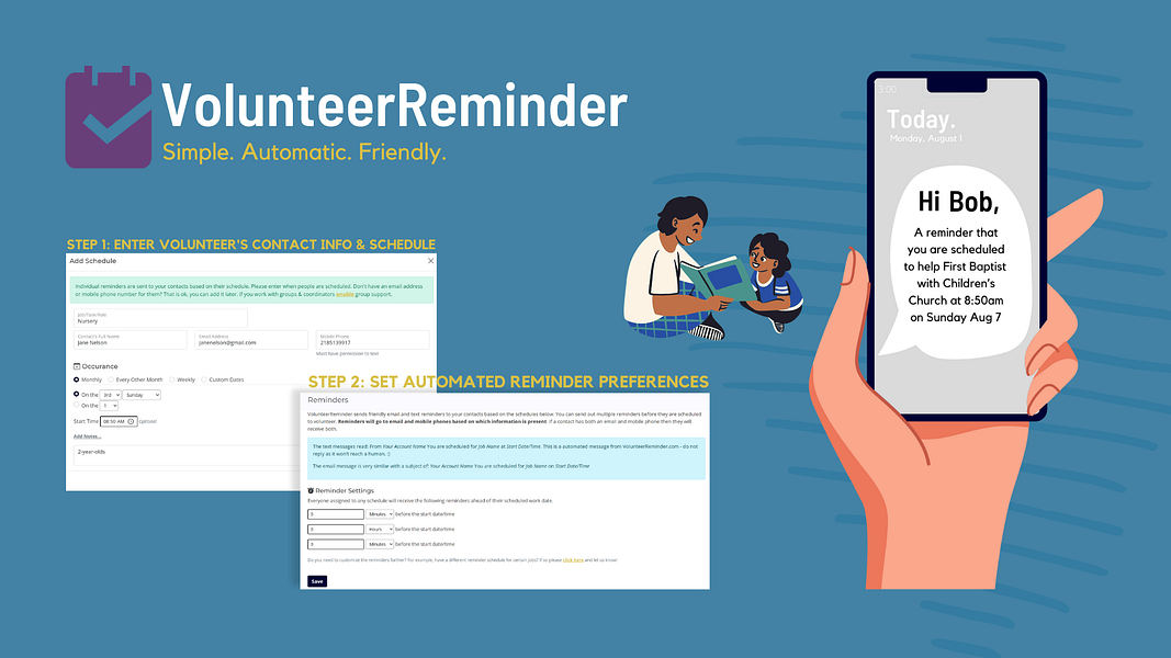 VolunteerReminder