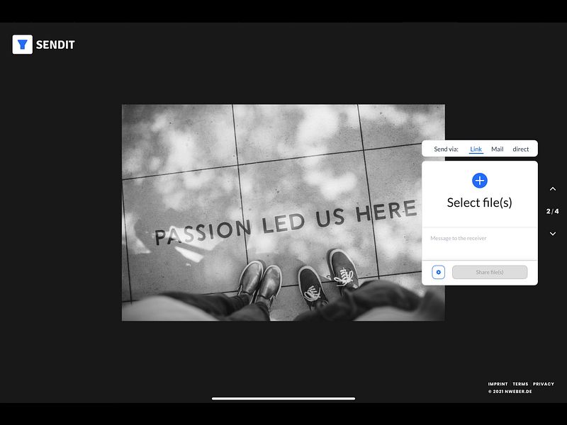 ySendit File Sharing