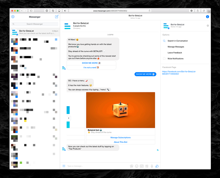 Bot for BetaList