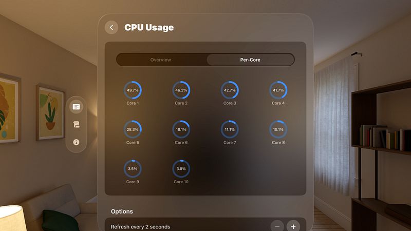 Screenshot of Status Monitor