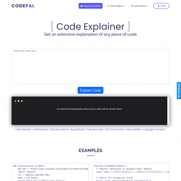 CodePal.ai: The Ultimate Coding Companion | BetaList