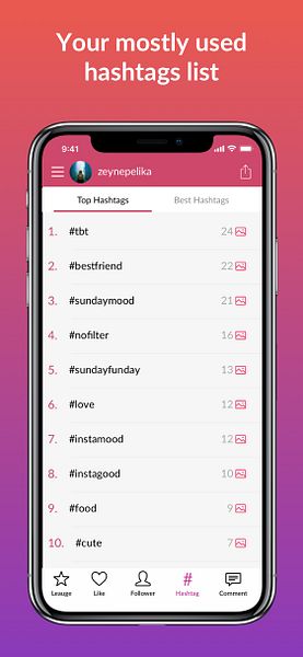Liker Analyzer for Instagram