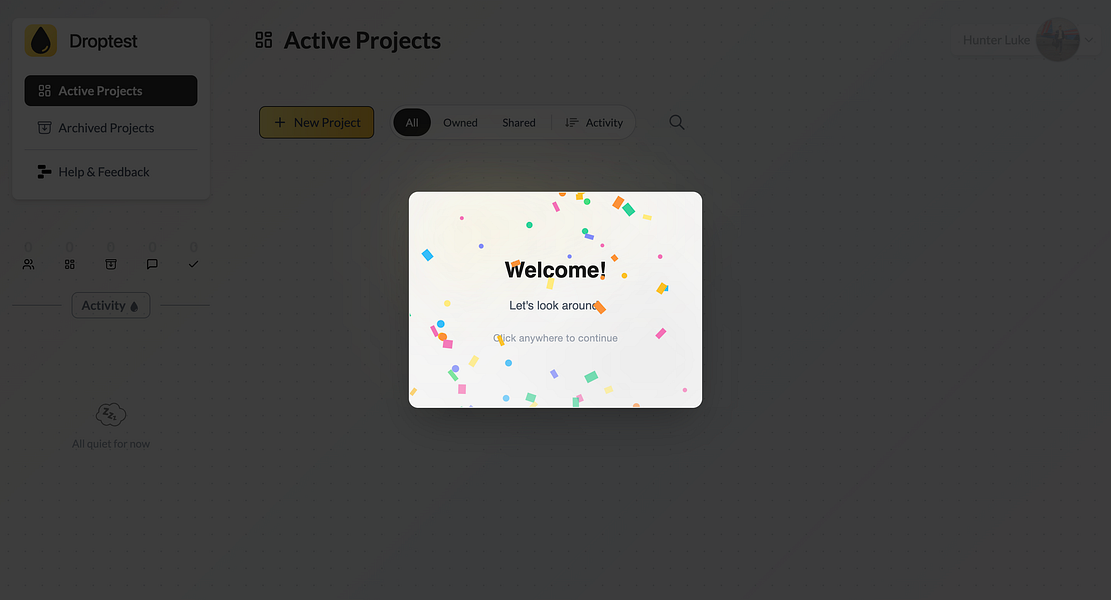 Droptest Design