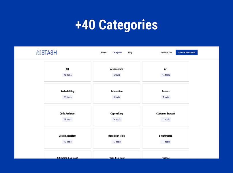 AI Stash: The AI Tools Directory. | BetaList