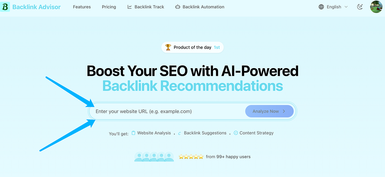 backlink advisor