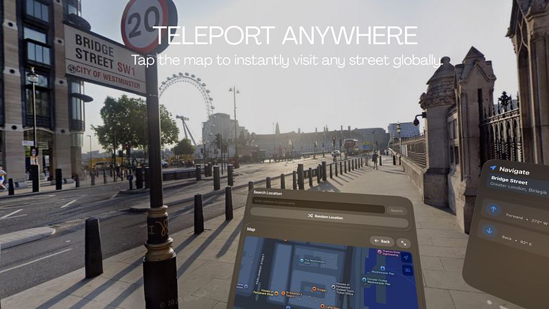Screenshot of Waddle: Street View Explorer