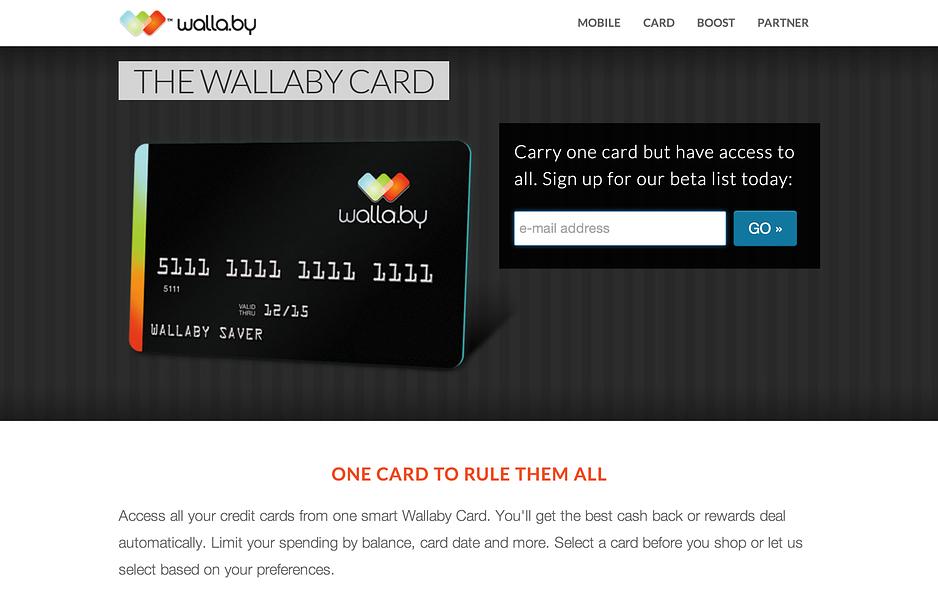 The Wallaby Card