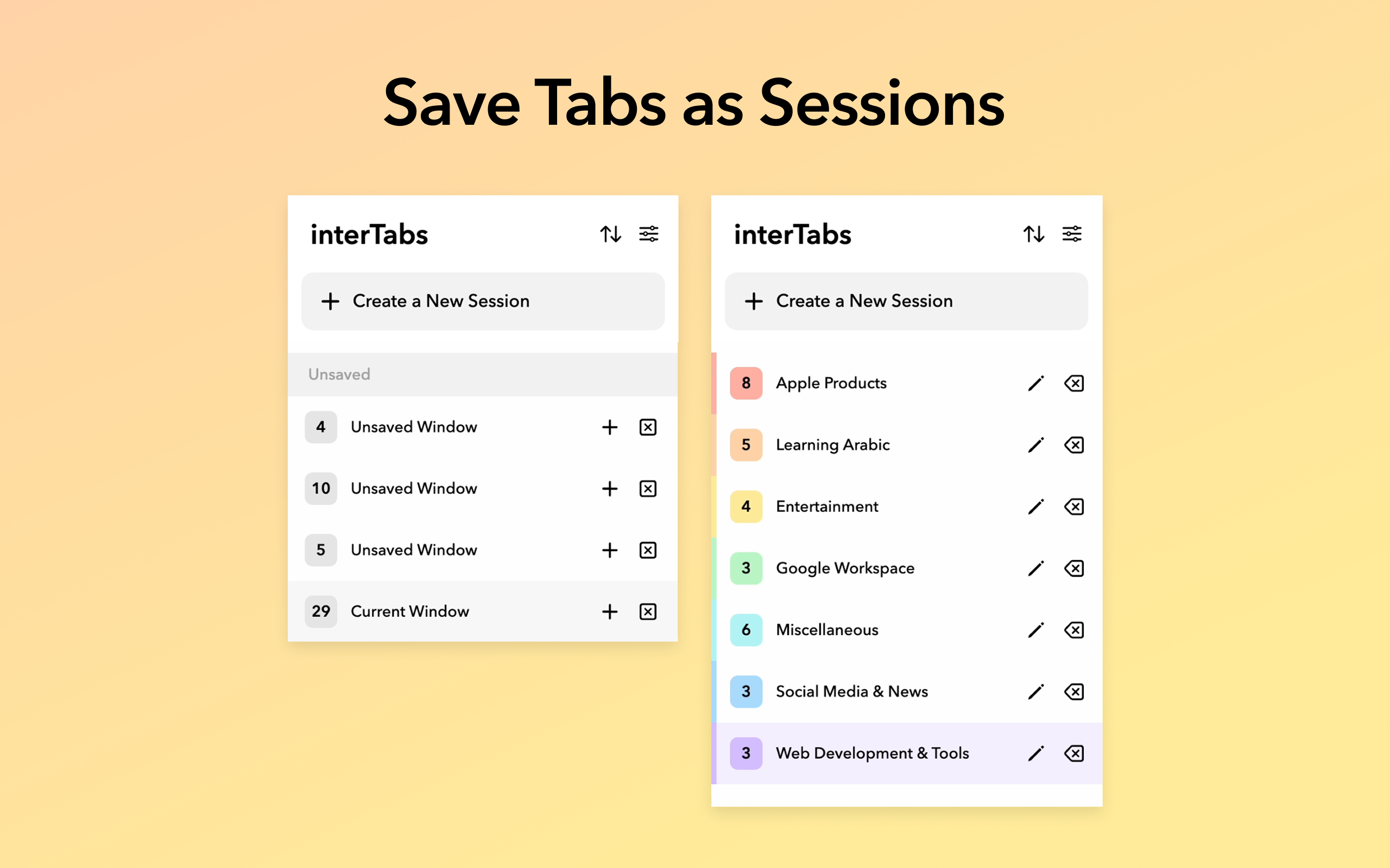 interTabs: The AI Tab Manager
