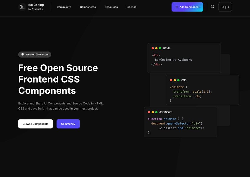 BoxCoding Free Frontend