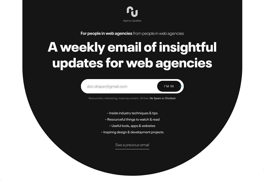 Agency Updates