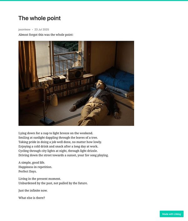 A person is lying on the floor of a cozy room, reflecting a serene and relaxed atmosphere.