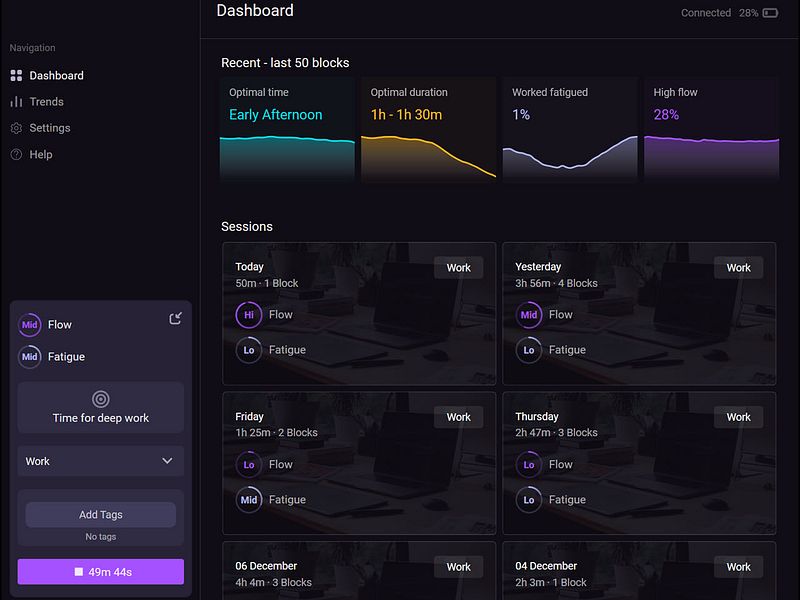 Pylot - your productivity wearable