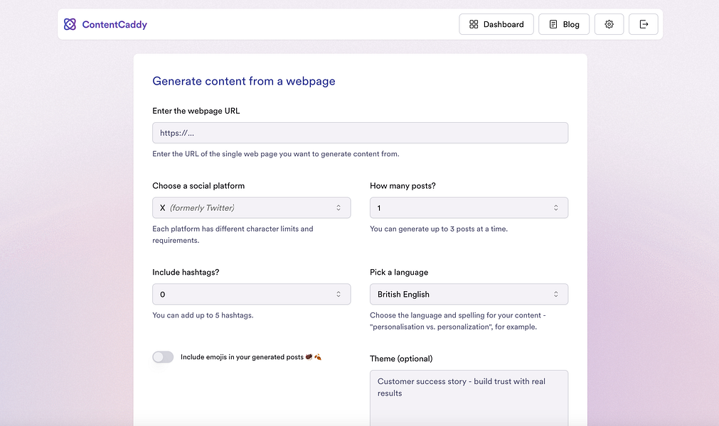 Content Caddy