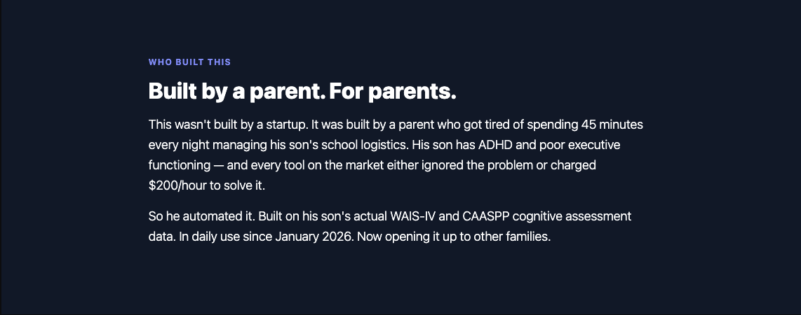 ADHD Academic Agent