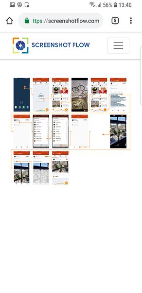 Screenshot Flow