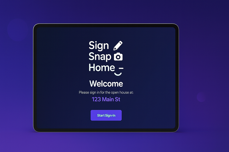 Sign Snap Home :)