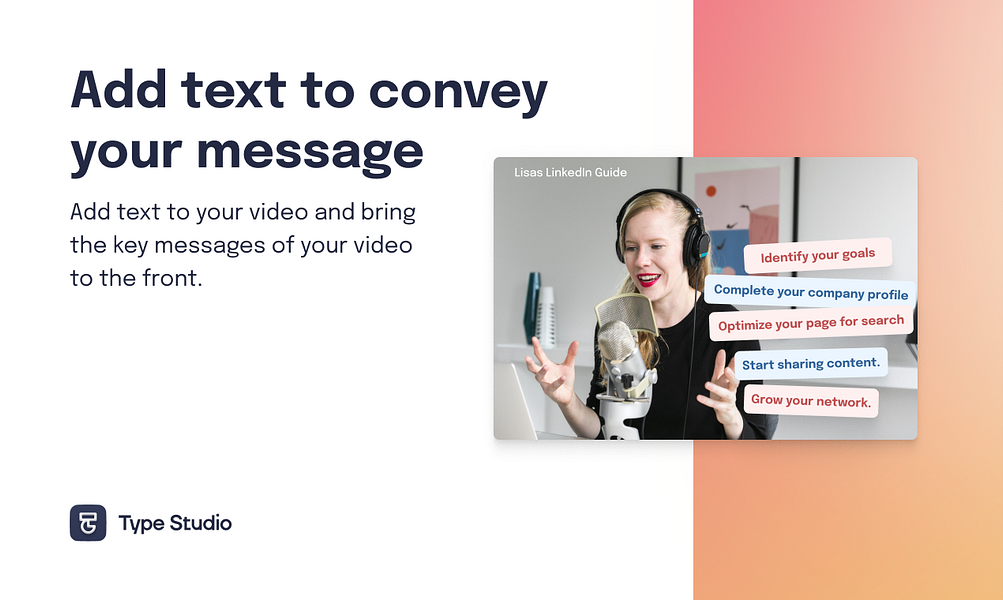 Customize Video