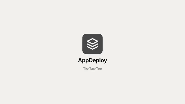 AppDeploy – Deploy apps directly from ChatGPT or Claude
