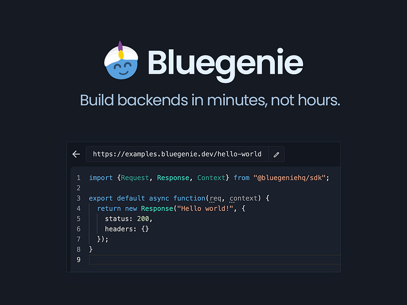 Bluegenie